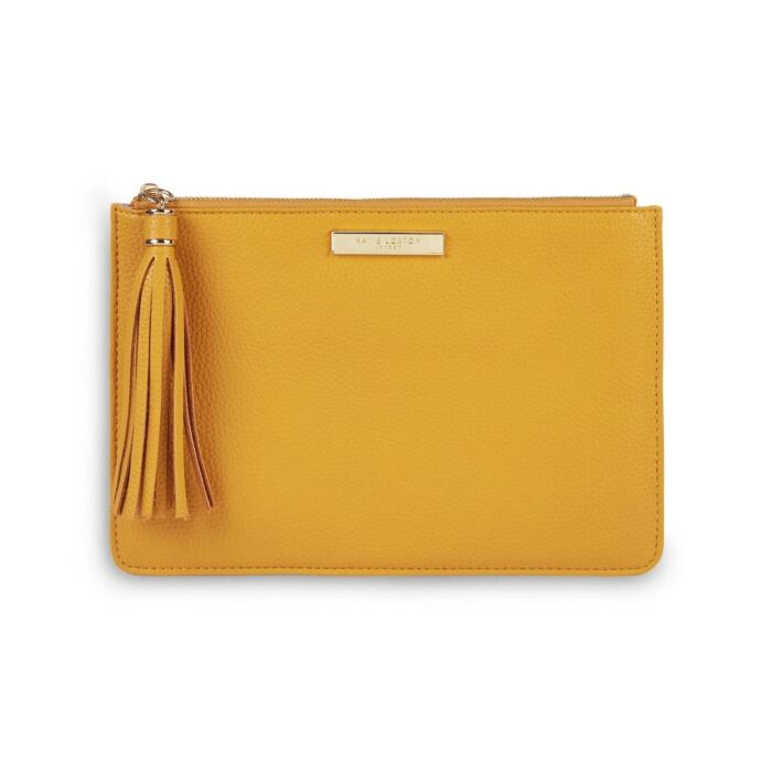 Katie Loxton Sophia Tassel Pouch - Ochre